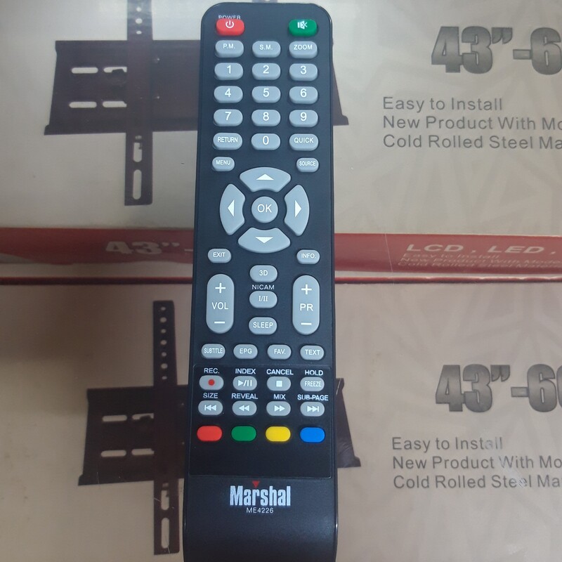 کنترل تلویزیون مارشال    مدل 4226