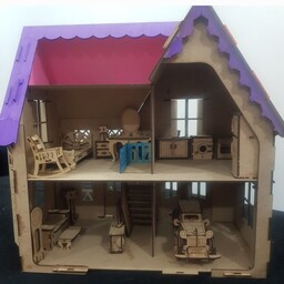 پَک جذاب پازل چوبی سه بعدی خانه رویایی ( 5 طرح پازل در یک پک )(با تخفیف ویژه و ارسال رایگان )