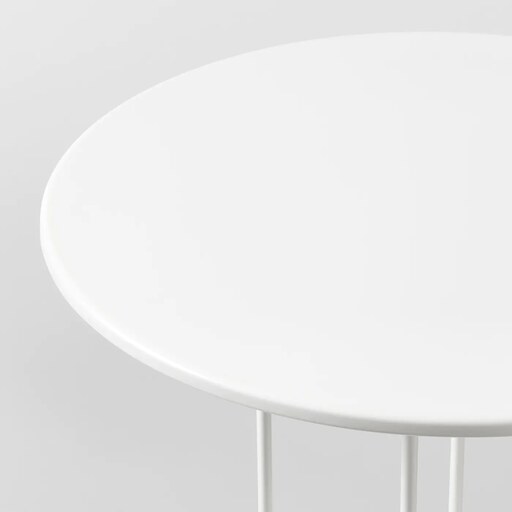 میز فلزی ایکیا مدل LINDVED سایز 50در68 سانتیمتر