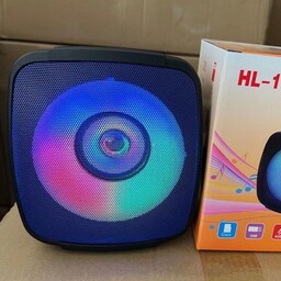 اسپیکر بلوتوثی مدل HL 102 رم خور فلاش خور بلوتوث دار و رقص نور در رنگبندی مختلف کیفیت بسیار عالی 