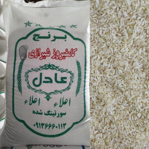 برنج کامفیروز شیراز اعلا خوش پخت طبع گرم برنج کامفیروزی برنج شیرازی برنج جنوب(10کیلوئی)
