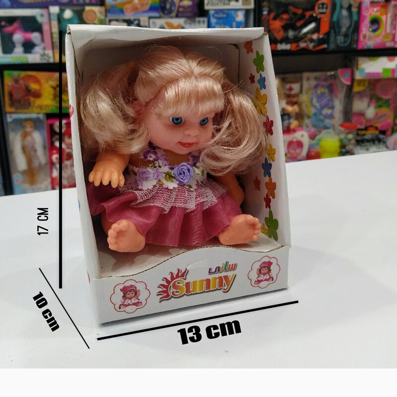اسباب بازی دخترانه عروسک نشسته 