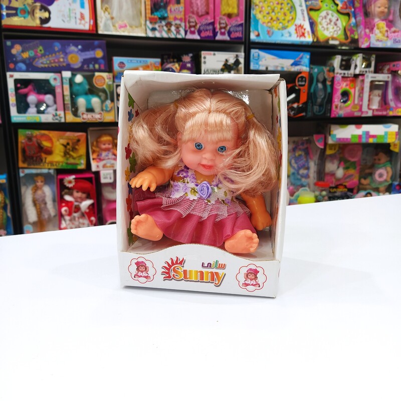 اسباب بازی دخترانه عروسک نشسته 
