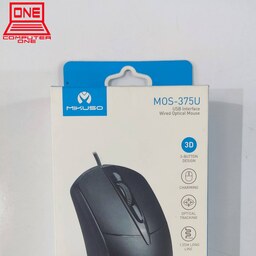 ماوس سیم دار میکوسو مدل MOS-375U (مشکی)