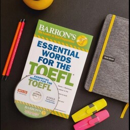 کتاب Essential Words for TOEFL 7th Edition (کلمات ضروری برای تافل ویرایش هفتم) بدون ترجمه، آموزش لغت انگلیسی و درک مطلب