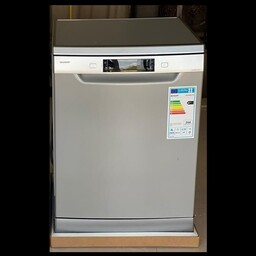 ماشین ظرفشویی شارپ مدل814 اصلی با گارانتی ( ارسال تا درب منزل با پایین ترین کرایه)سه کشو با لامپuv برند ژاپن