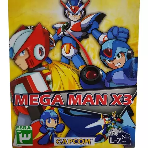 بازی سونی 2 MEGA MAN X3 شرکت لوح زرین