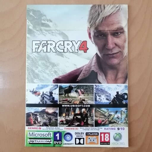 بازی ایکس باکس 360 FarCry4 فارکرای4 برای ایکس باکس 360 Xbox 360