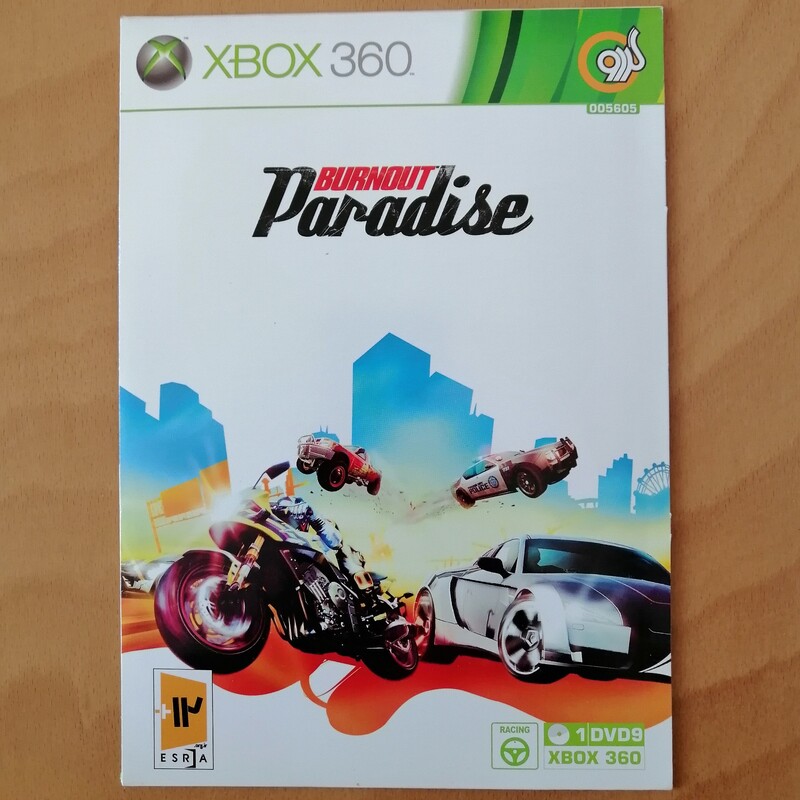 بازی ایکس باکس 360 ماشین برنات پارادایس Burnout Paradise برای ایکس باکس 360 Xbox 360