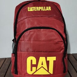 کوله پشتی ورزشی جاکفشی دار مدل CAT رنگ زرشکی ( قرمز ) - کوله ورزشی 