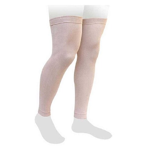  جوراب واریس ورنا معمولی بدون کفه تا بالای ران verna varicose socks BG سایز L (لارج)