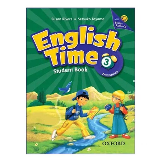 کتاب English Time 3 اثر Susan River and Setsoko Toyama انتشارات آکسفورد