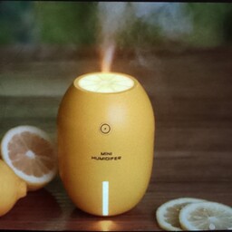 دستگاه بخور سرد  و خوشبوکننده مدل لیمو زرد lemon humidifier ایمکس کوچک