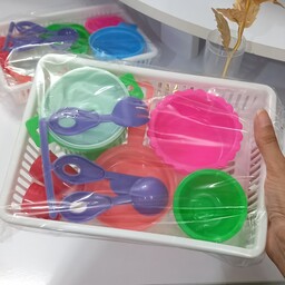 ظروف آشپزخانه پلاستیکی، ظروف اسباب بازی