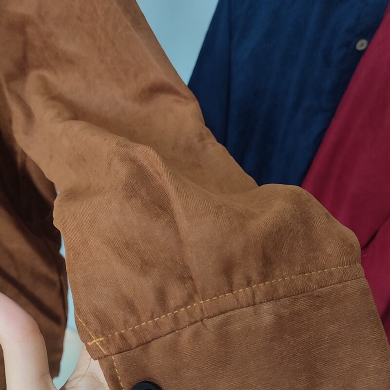 تونیک مانتویی تک جیب چالان فری سایز  از 38 تا 48  جنس میکرو داس کبریتی 