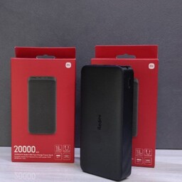 پاوربانک اورجینال شیائومی مدل Redmi 20000 صدرصد اورجینال وباگارانتی اصالت اصل 