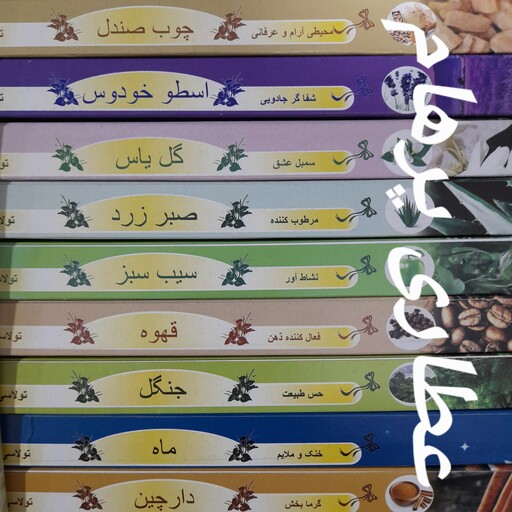 عود دست ساز  گل یاس (تولاسی) 7 شاخه ( سمبل  عشق)