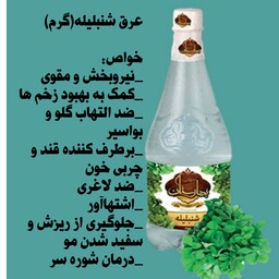 عرق شنبلیله