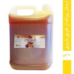 عسل موم دار - 20 کیلوگرم ارسال از طریق باربری پس کرایه 