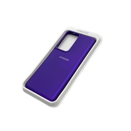 گارد گوشی موبایل سامسونگ s21 ultra طرح سیلیکن -رنگ بنفش وابی ویاسی