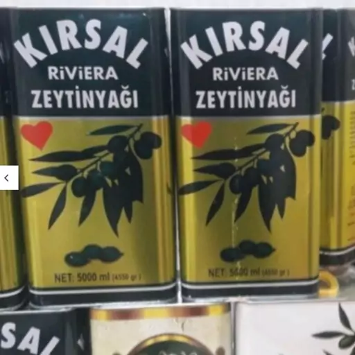 روغن زیتون کرسال مارک Kirsal ترک 4 لیتری (کارتن 4 عددی) بدون بو