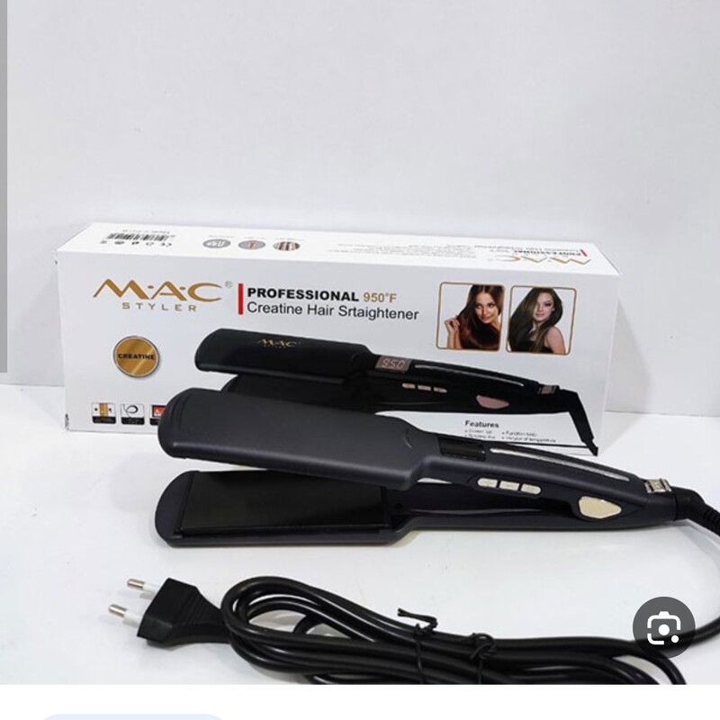 اتو مو سرامیکی نانو Max5505آلمان ضدآب ماندگاری72ساعت حالت دهنده قوی مو صاف کننده مو 
