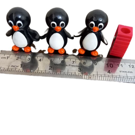 عروسک بند انگشتی پنگوئن بسته سه تایی