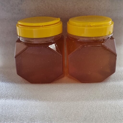 پک دو کیلویی عسل طبیعی کوهی آویشن(کوهستان سبلان)ساکارز زیر یک
