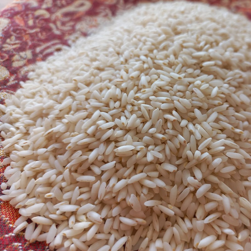 برنج عنبربوخوزستان مارک بازرگانی حاج مجیدرحیمی (10کیلویی)