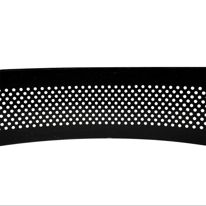 رول لبه چنلیوم سیاه رنگ 7 سانت آینه ای مدل پانچ دایره برند آلوتک 50 متری جدید