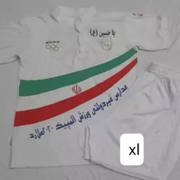 ست پیراهن شورت ورزشی xl 