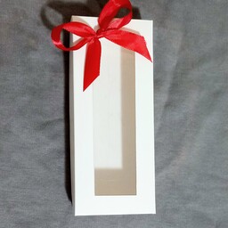 باکس شکلات، جعبه هدیه کوچک، جعبه کادو 15 در 6 سانت با ارتفاع 3 سانت