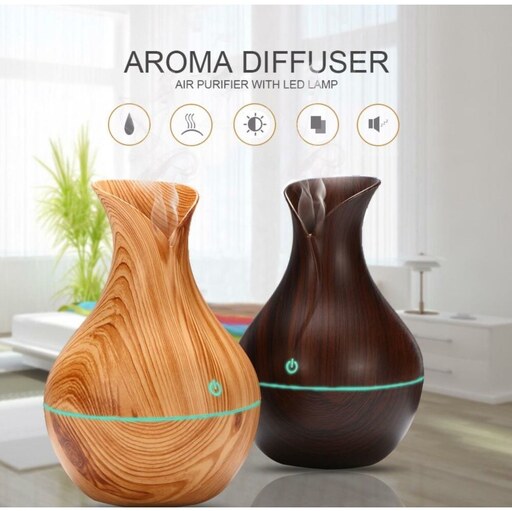 بخور سرد کوزه ای Ultrasonic Aroma Humidifier 036