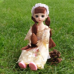 اسباب بازی عروسک دختر کره ای کاملا مفصلی 30 سانتی کیفیت عالی جنس گوشتی موهای دوخته شده لباس خوش دوخت قابل شستشو 17