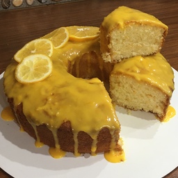 کیک پرتقالی با کرم پرتقال