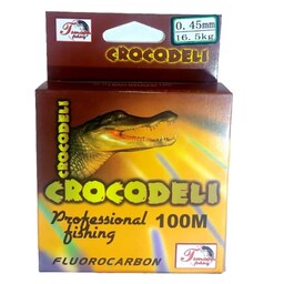 نخ ماهیگیری 100 متری مدل کروکدیل Crocodel سایز 45