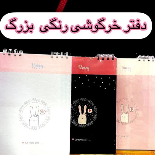 دفتر طراحی خرگوشی بزرگ