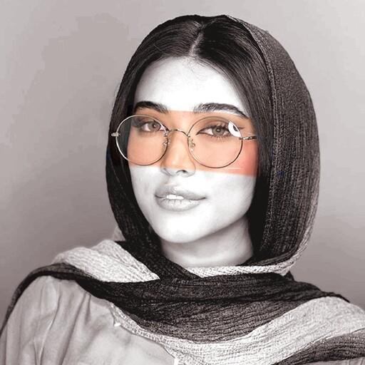 عینک طبی بلوکات گرد نقره ای دخترانه ری بن سری جدید