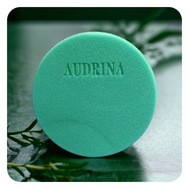 پد پولیش اسفنجی آدرینا (AUDRINA) (درجه 1، پشت مهره، 150 میلیمتری، سبز (بسیار زبر))