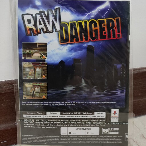 بازی پلی استیشن 2 RAW DANGER