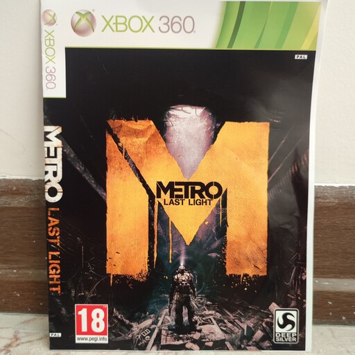 بازی ایکس باکس 360 METRO LAST LIGHT 