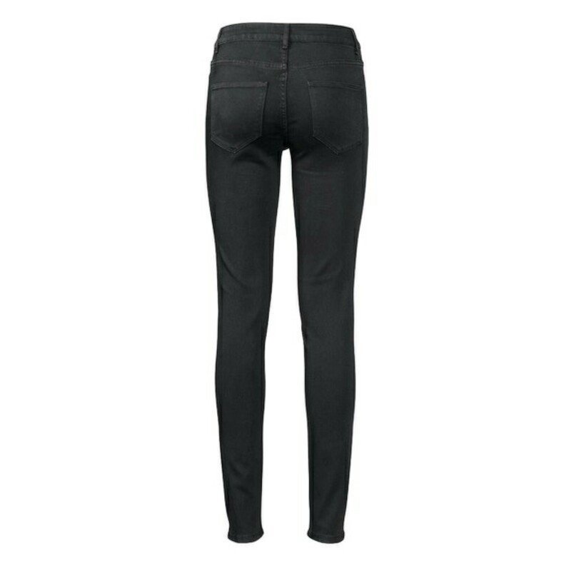 شلوار جین زنانه برند سوئدی H and M سایز 30 اروپایی رنگ دودی شلوار جین اچ اند ام 