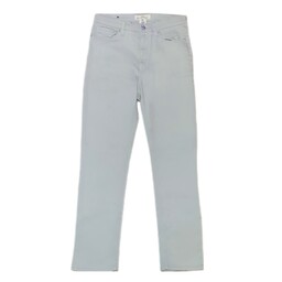 شلوار جین زنانه برند سوئدی H and M سایز 40 اروپایی رنگ طوسی یخی روشن شلوار اچ اند ام 