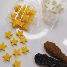 قند خوراکی طرح ستاره در انواع طعم و مزه مناسب تزیین قندون وپذیرایی