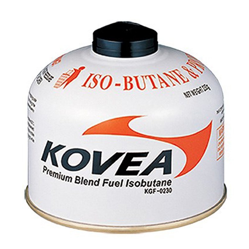 کپسول گاز 230 گرمی Kovea (کره ای) (گاز ترکیبی ایزوبوتان و پروپان ) ویژه سرشعله های کوهنوردی 