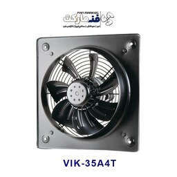 هواکش صنعتی دمنده 35 سانت مدل VIK-35A4T سه فاز، 1350 دور، دائم کار با 18 ماه گارانتی
