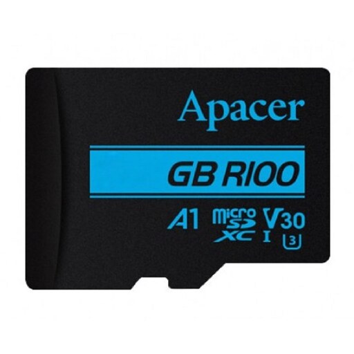 کارت حافظه microSDXC اپیسر مدل V30 کلاس 10 استاندارد UHS-I U3 سرعت 100MBps ظرفیت64گیگابایت به همراه آداپتور SD