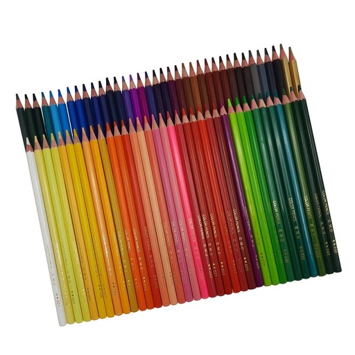 مداد رنگی 72 رنگ ام کیو (جعبه فلزی) آرتیست حرفه ای MQ