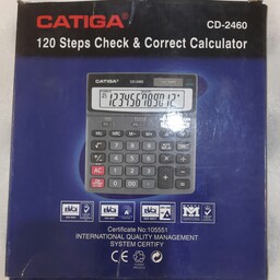 ماشین حساب برند کاتیگا catiga مدل cd-2460
