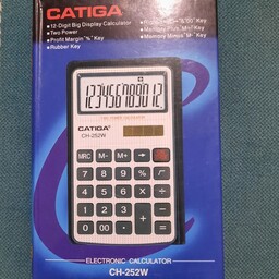 ماشین حساب برند کاتیگا catiga مدل ch-252w